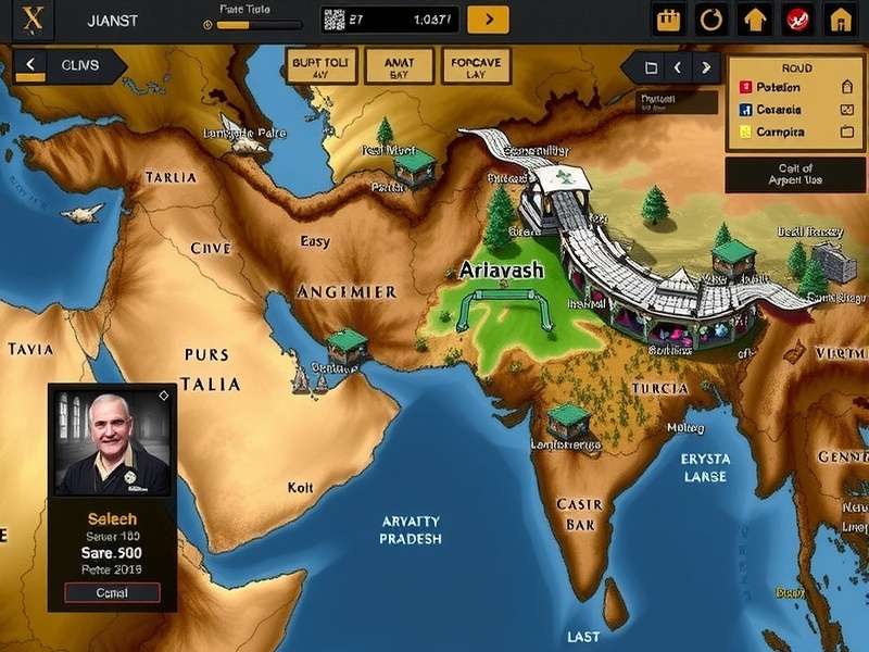 Aryavarta Pradesh Map - Overlord Royal Dominion